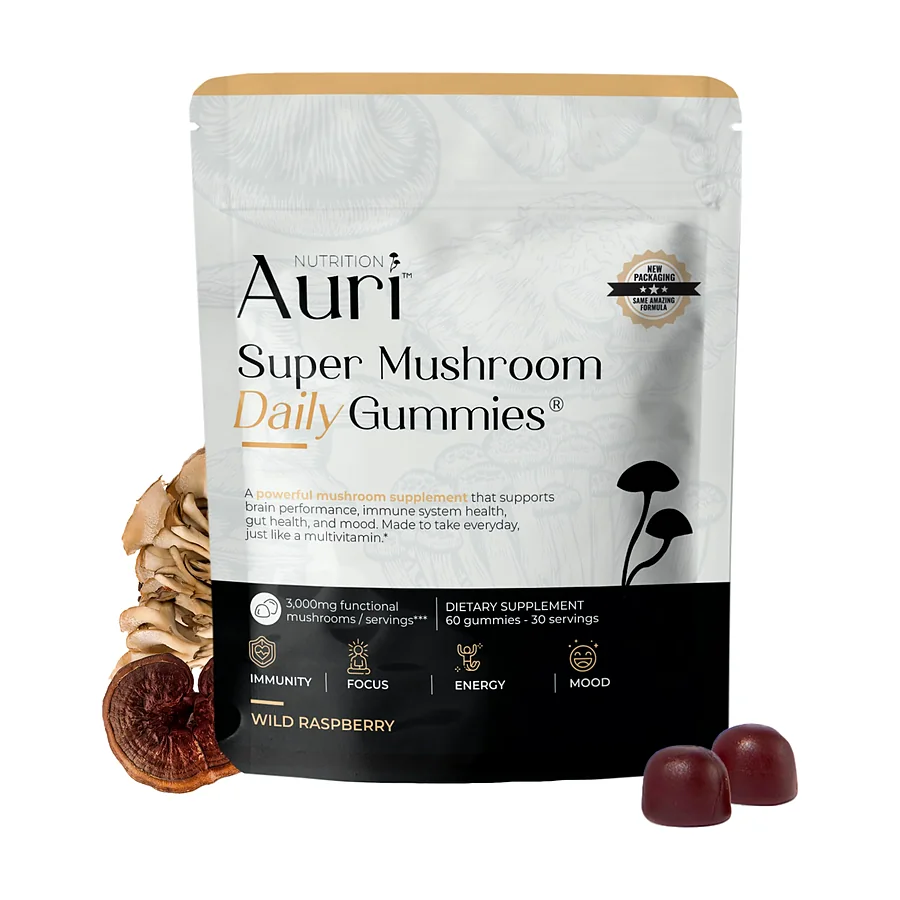 Auri Super Mushroom Daily Gummies