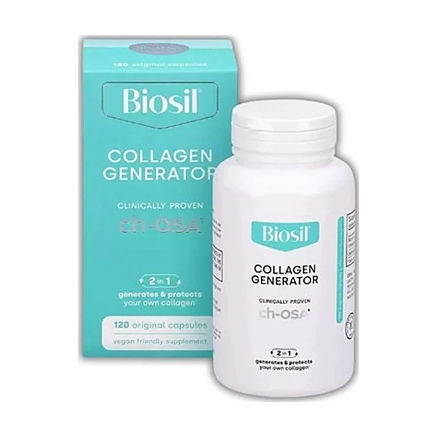 Biosil Collagen Generator with ch-OSA help generate collagen 120 Capsules