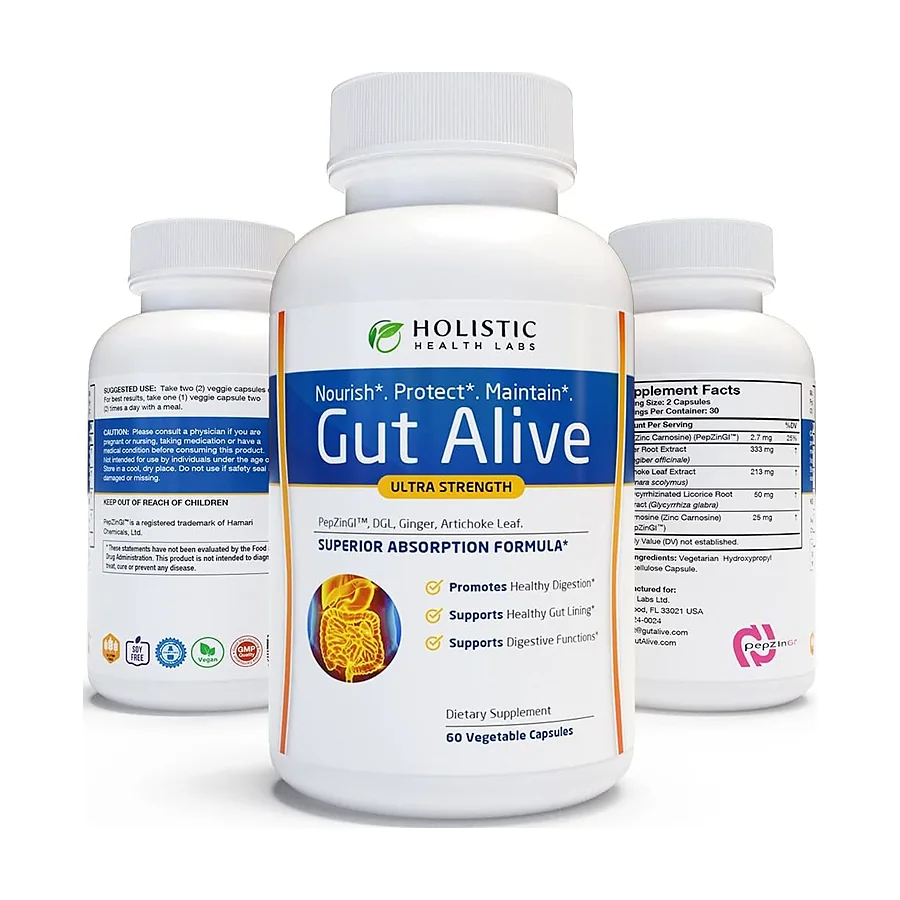 Gut Alive For Restoring Gut Lining 60 Capsule