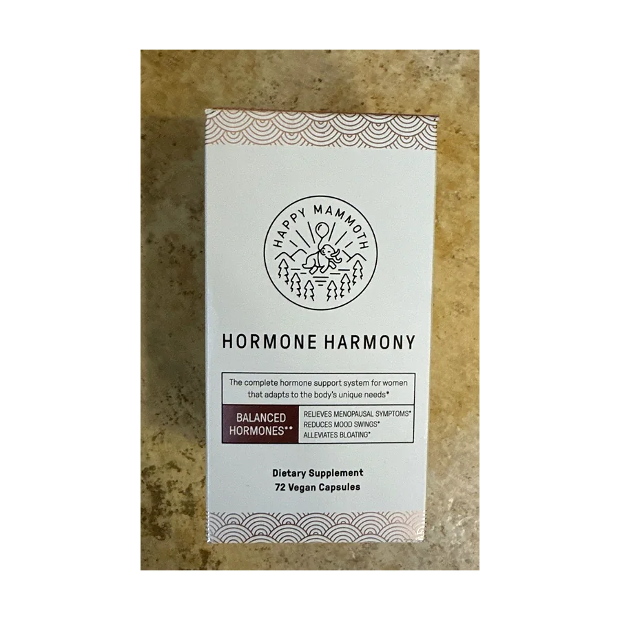 Happy Mammoth Hormone Harmony Dietary Supplement 72 Capsules