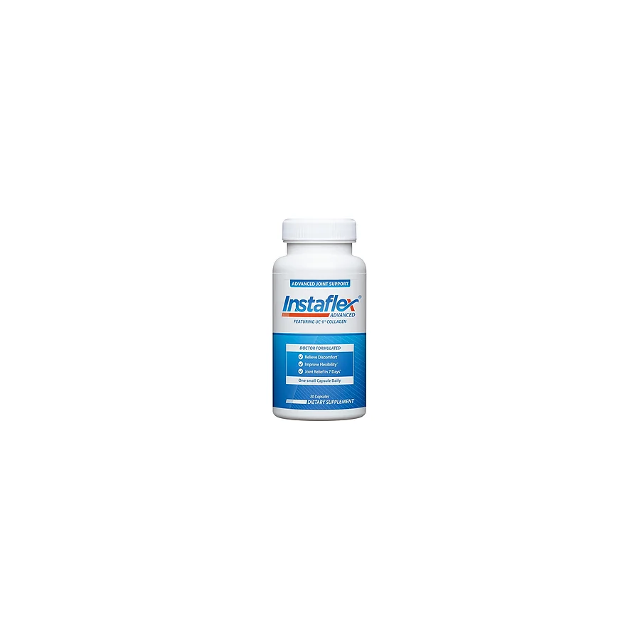 Instaflex Advanced Joint Support Supplement - Turmeric, Resveratrol, Boswellia Serrata Extract, BioPerine, UC-II Collagen- 30 Count
