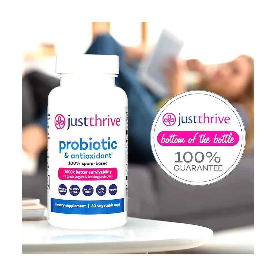 Just Thrive: Probiotic & Antioxidant 90 Veg Caps