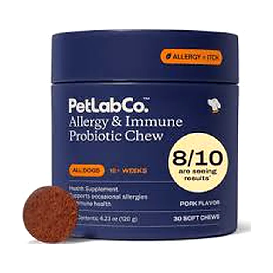 New-PetLabCo. Probiotic Chew Probiotics For Salmon Flavor 30 Soft Chews 120g