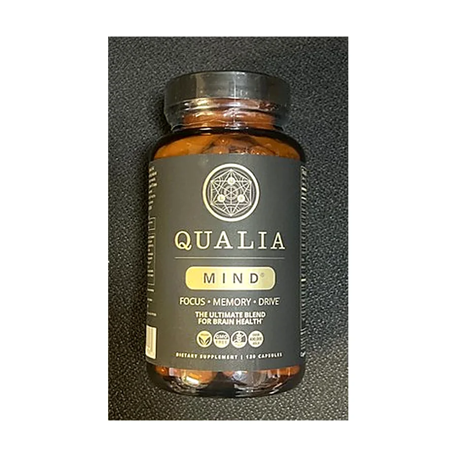 Qualia Mind Focus Memory Drive Supplement Sealed Unopened 120 Capsules