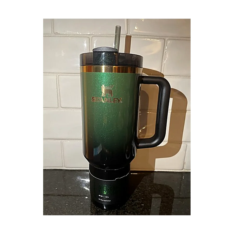 Stanley 40 oz Stainless Steel H2.0 Flowstate Quencher Tumbler Elphaba New