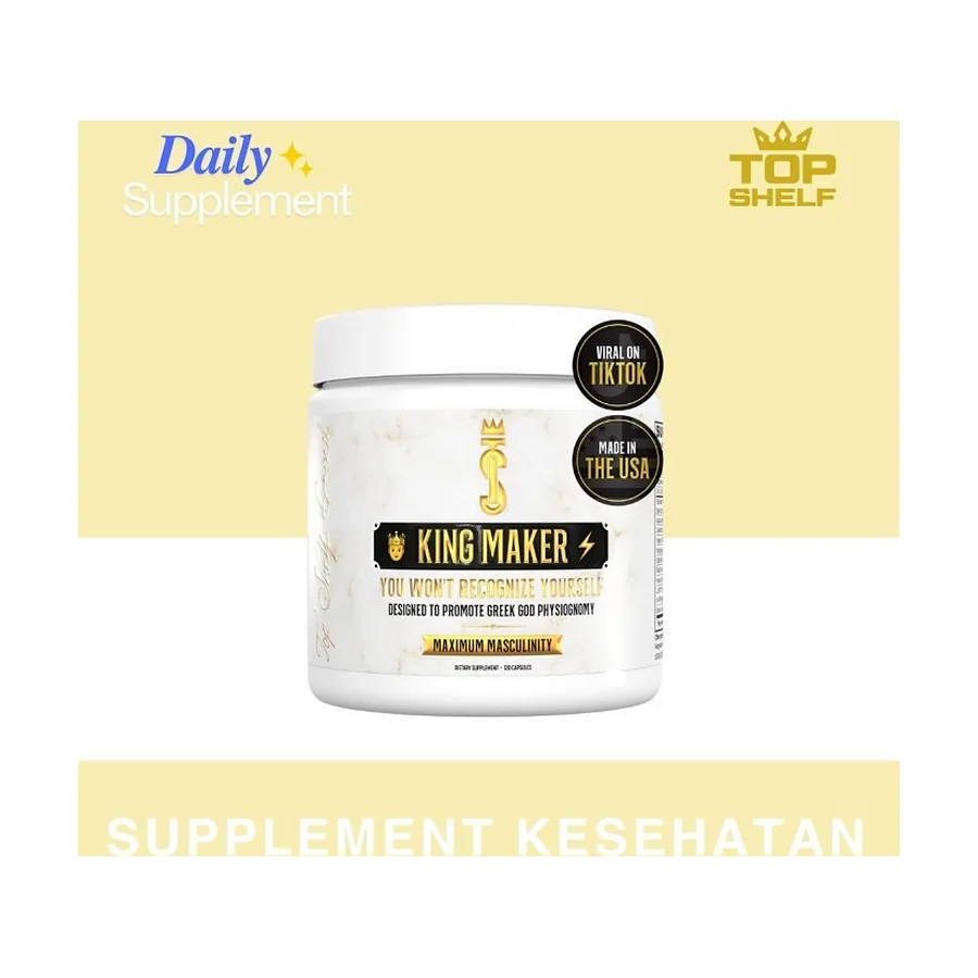 Top Shelf Grind King Maker, 120 capsules, 13-in-1 Anabolic Supplement for Men