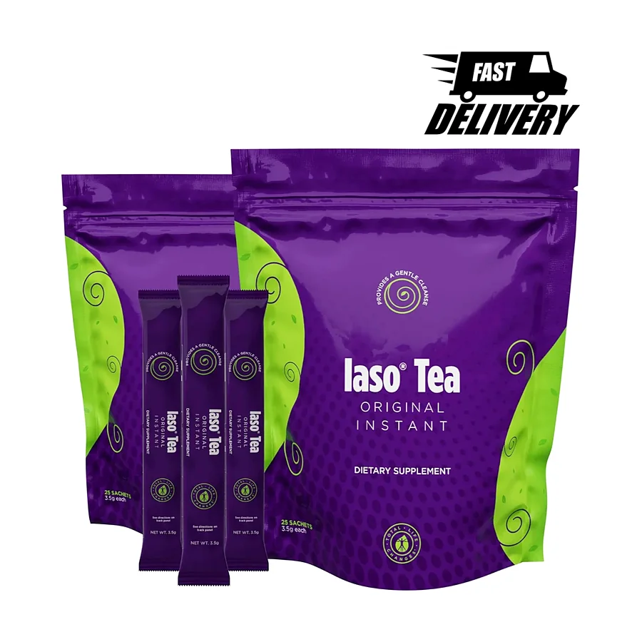 TLC Total Life Changes IASO Herbal Tea Month/Year - 25. PACK OF 2