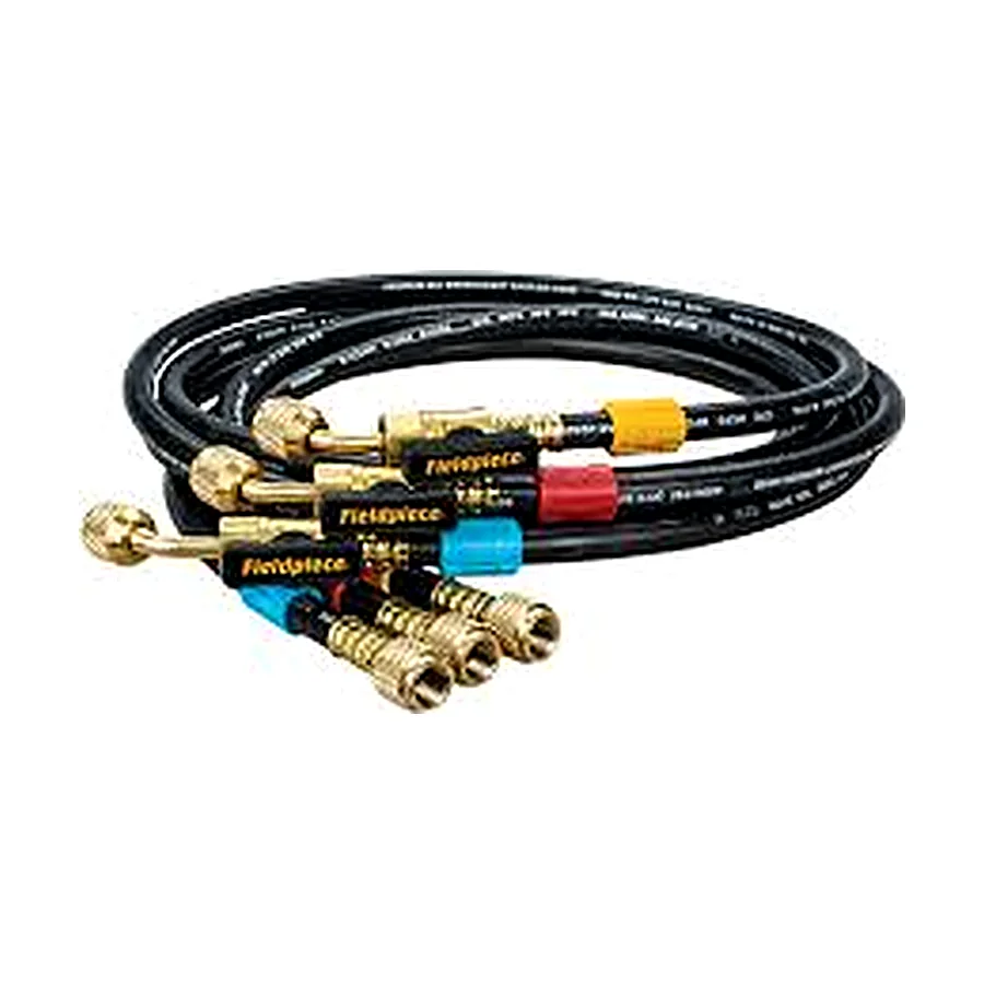 Yellow Jacket 29986 Plus II 1/4" Hose with Compact Ball Valve End Refrigerant Charging Hose